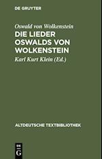 Die Lieder Oswalds von Wolkenstein