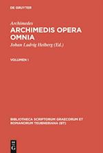 Archimedes: Archimedis opera omnia. Volumen I