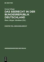 Georg Schaps: Das Seerecht in der Bundesrepublik Deutschland. Teil 2