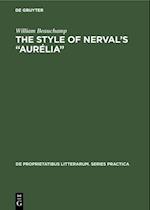 style of Nerval's 'Aurelia'