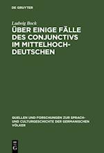 Über einige Fälle des Conjunctivs im Mittelhochdeutschen