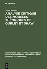 Analyse critique des modèles théoriques de Gurley et Shaw