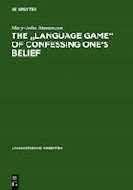 'Language game' of confessing one's belief