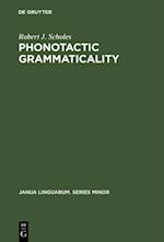 Phonotactic grammaticality