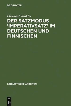 Der Satzmodus ''Imperativsatz'' im Deutschen und Finnischen