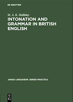 Intonation and grammar in British English
