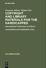 Copyright and library materials for the handicapped