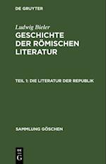 Die Literatur der Republik