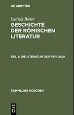 Die Literatur der Republik