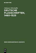 Deutsche Flugschriften, 1460–1525