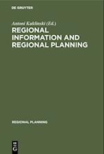 Regional information and regional planning