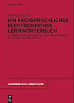 Ein fachsprachliches elektronisches Lernwörterbuch