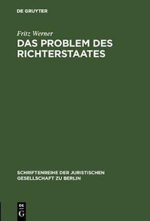 Das Problem des Richterstaates