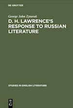 D. H. Lawrence's response to Russian literature