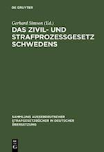 Das Zivil- und Strafprozeßgesetz Schwedens