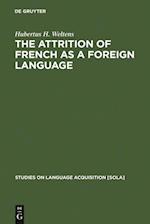attrition of French as a foreign language