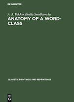 Anatomy of a word-class