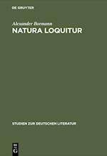 Natura loquitur