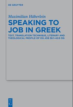 Speaking to Job in Greek