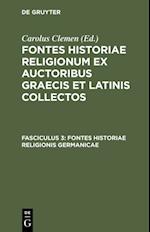 Fontes historiae religionis Germanicae