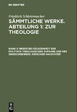 Briefe bei Gelegenheit der politisch theologischen Aufgabe und des Sendschreibens jüdischer Hausväter