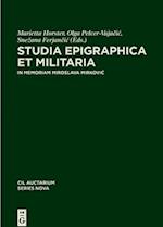 Studia Epigraphica Et Militaria