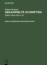 Hochschule und Gesellschaft