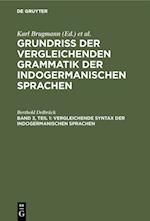 Vergleichende Syntax der indogermanischen Sprachen