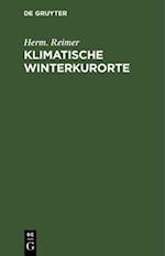 Klimatische Winterkurorte