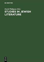 Studies in Jewish literature