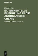 Experimentelle Einführung in die anorganische Chemie