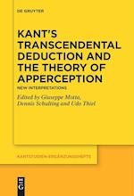 Kant's Transcendental Deduction and the Theory of Apperception