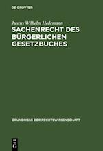 Sachenrecht des Bürgerlichen Gesetzbuches