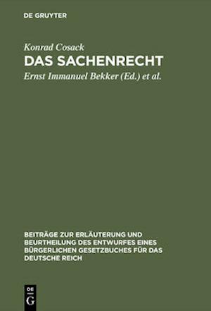 Das Sachenrecht