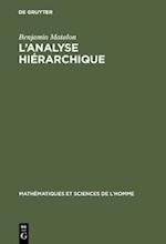 L''analyse hiérarchique