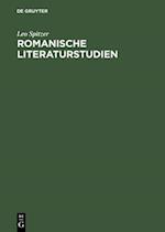 Romanische Literaturstudien