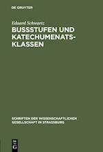 Bußstufen und Katechumenatsklassen