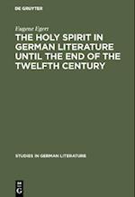 holy spirit in German literature until the end of the twelfth century