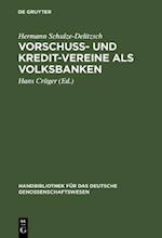 Vorschuss- und Kredit-Vereine als Volksbanken