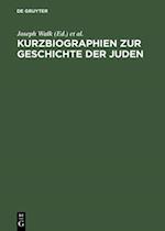 Kurzbiographien zur Geschichte der Juden