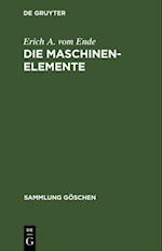 Die Maschinenelemente