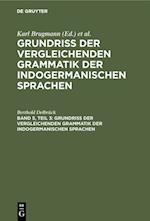 Vergleichende Syntax der indogermanische Sprachen, Teil 3