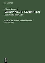 Philosophie und Psychologie der Religion