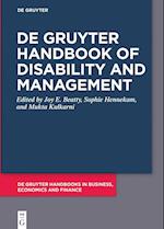 De Gruyter Handbook of Disability and Management