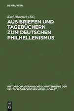 Aus Briefen und Tagebüchern zum deutschen Philhellenismus