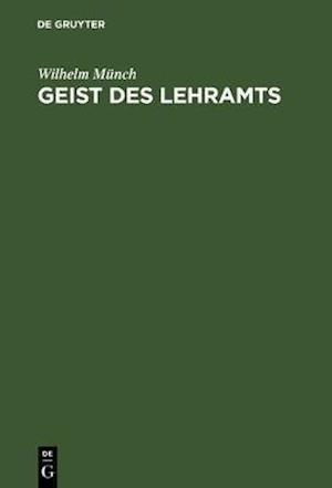 Geist des Lehramts