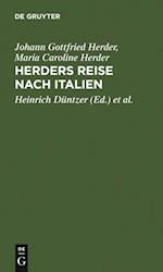 Herders Reise nach Italien