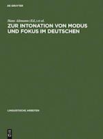 Zur Intonation von Modus und Fokus im Deutschen