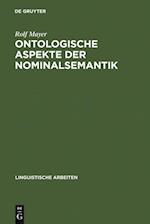 Ontologische Aspekte der Nominalsemantik