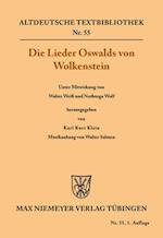 Die Lieder Oswalds von Wolkenstein